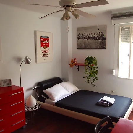 Accommodatie bij particulieren Frente A La Playa Málaga